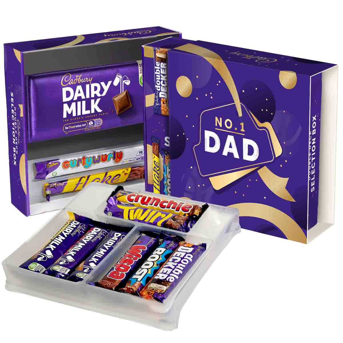 Cadbury No.1 Dad Selection Box for Father's Day - Chocolate Gifts Heaven