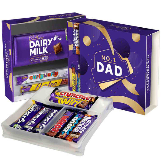 Cadbury No.1 Dad Selection Box for Father's Day - Chocolate Gifts Heaven