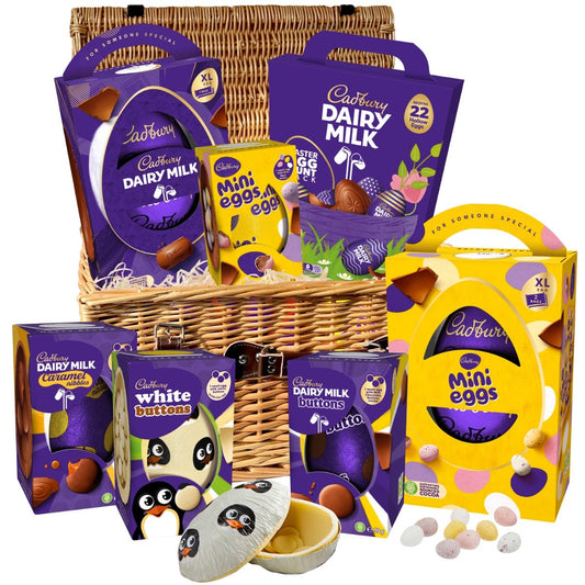 Cadbury Easter Egg Chocolate Family Basket