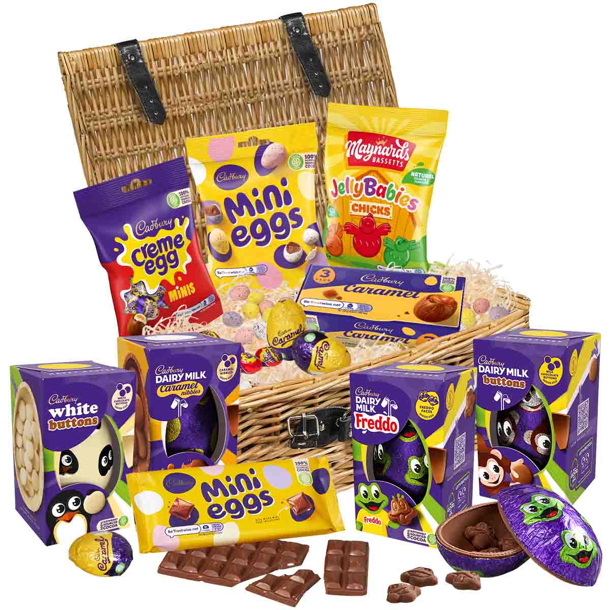 Cadbury Easter Chocolate Sharing Basket - Chocolate Gifts Heaven