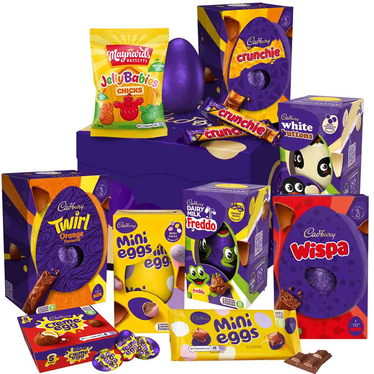 Cadbury Easter Chocolate Sharing Hamper - Chocolate Gifts Heaven