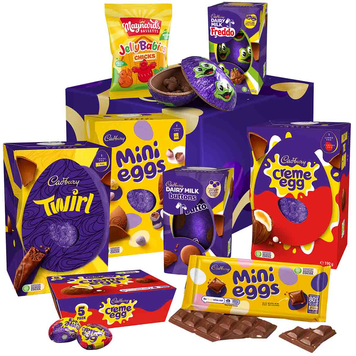 Cadbury Easter Egg Chocolate Sharing Hamper