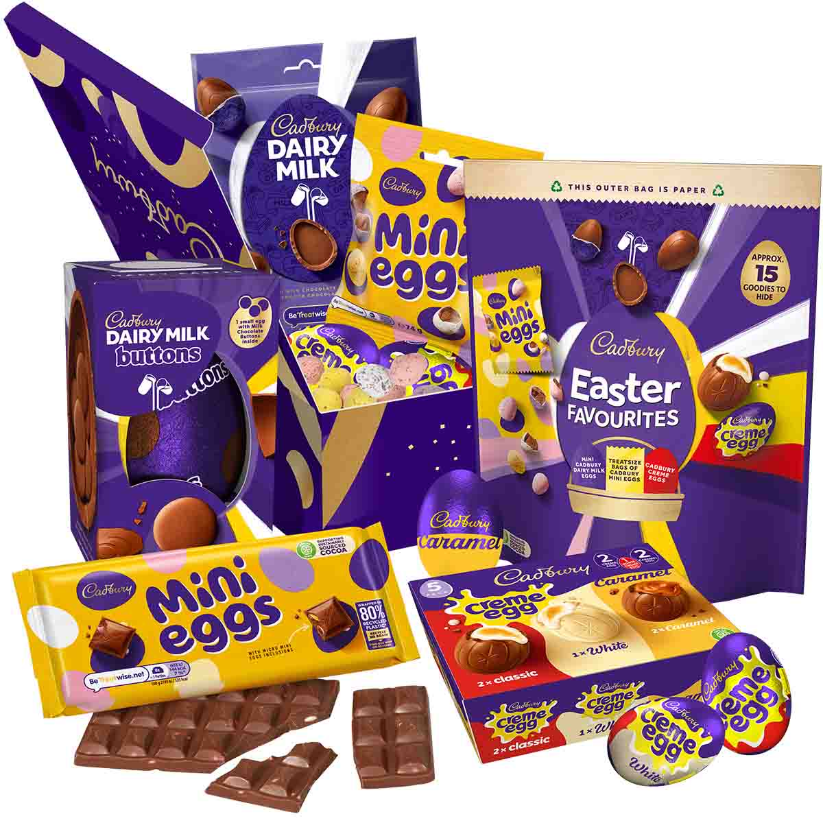 Cadbury Chocolate Easter Egg Hunt Hamper