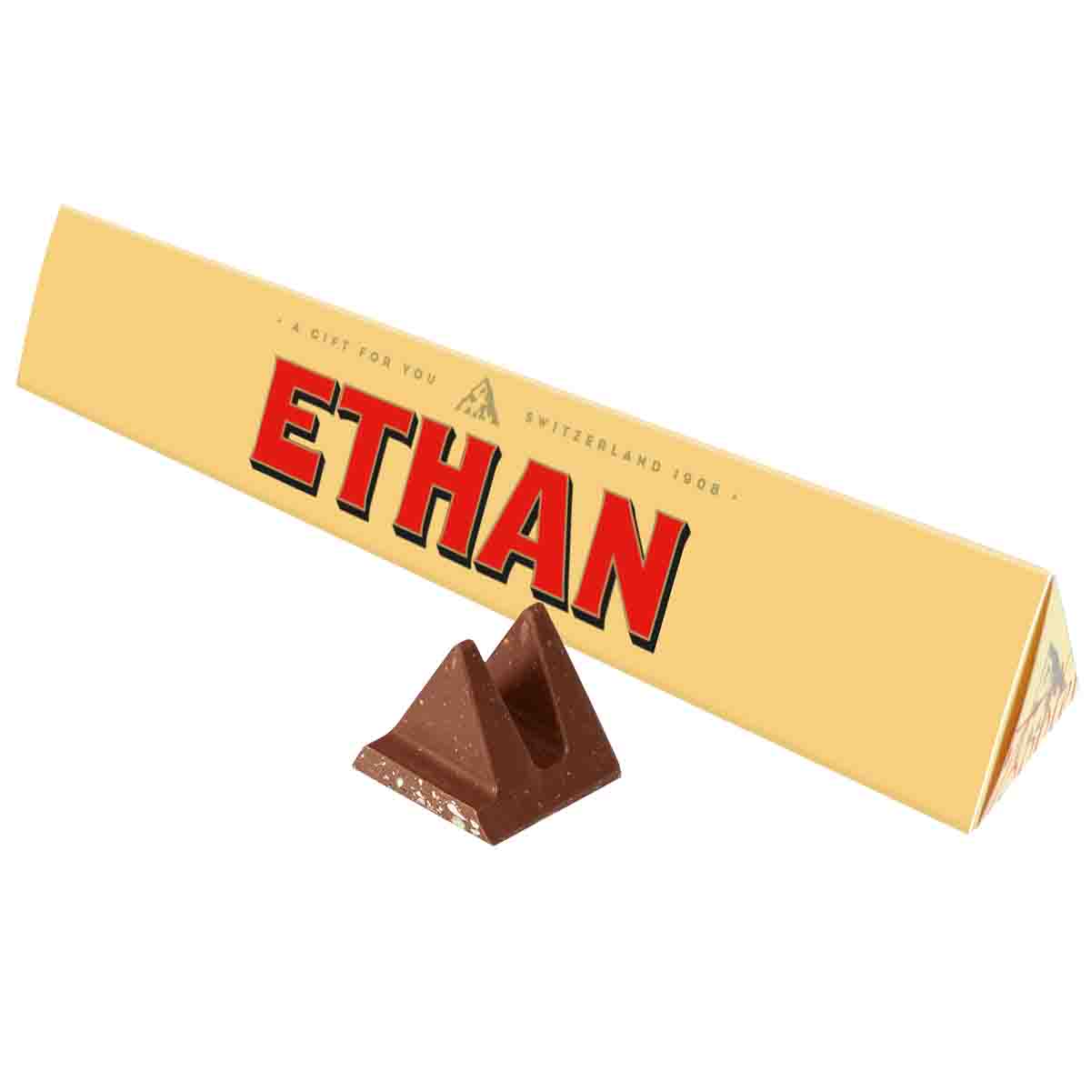 Toblerone Ethan Chocolate Bar with Sleeve - Chocolate Gifts Heaven