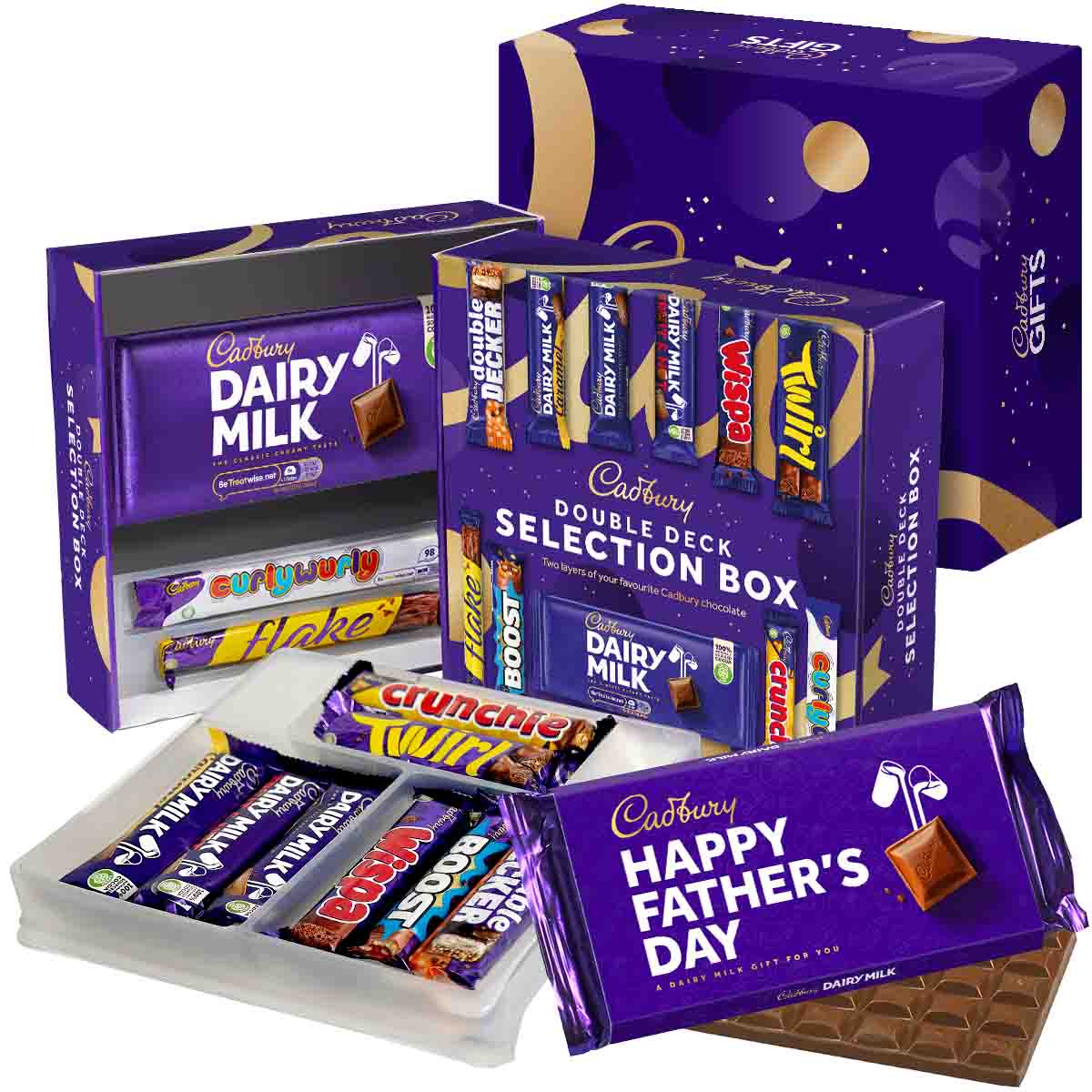 Cadbury Father's Day Selection Box Gift - Chocolate Gifts Heaven