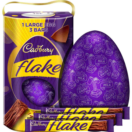 Cadbury Flake Chocolate Easter Egg (231.8g) - Chocolate Gifts Heaven