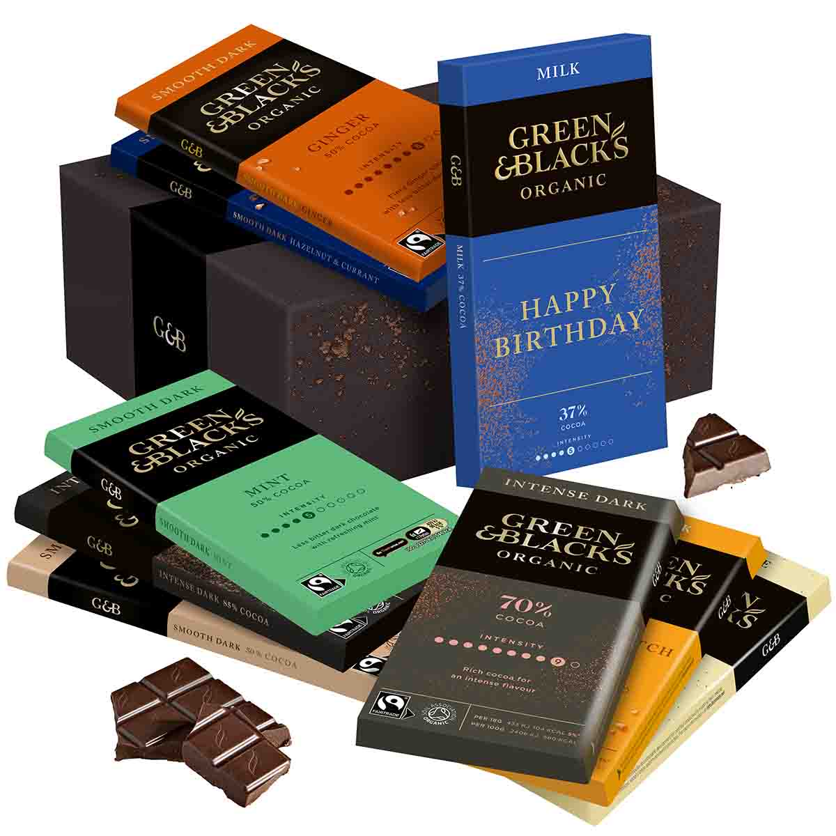 Green & Black's Ultimate Birthday Chocolate Bar Gift