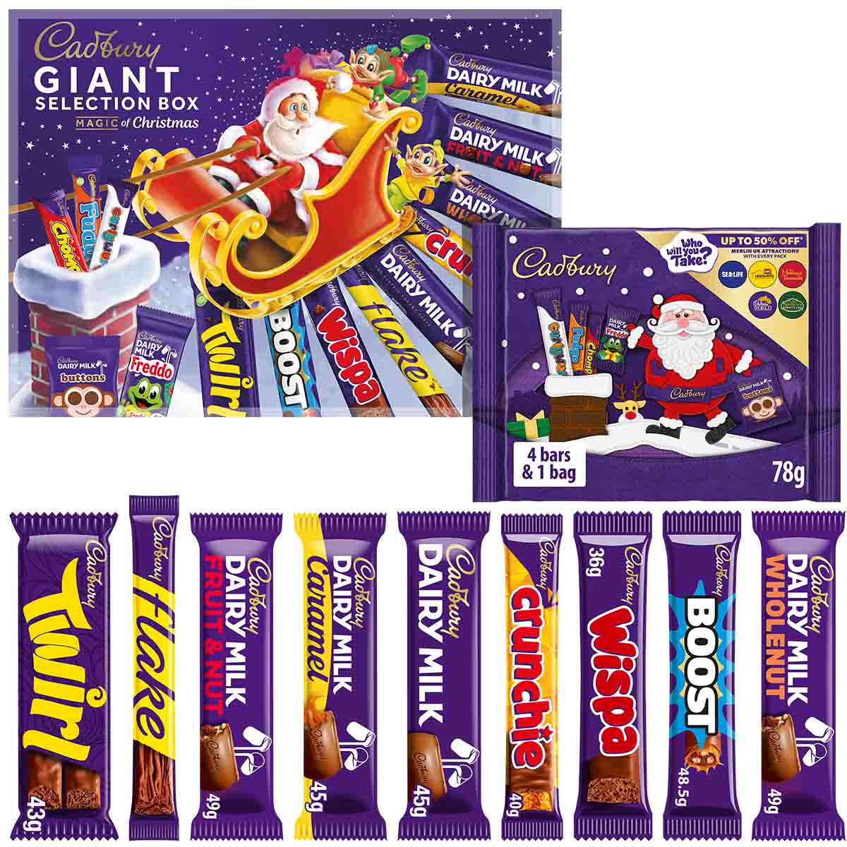 Cadbury Giant Christmas Selection Box