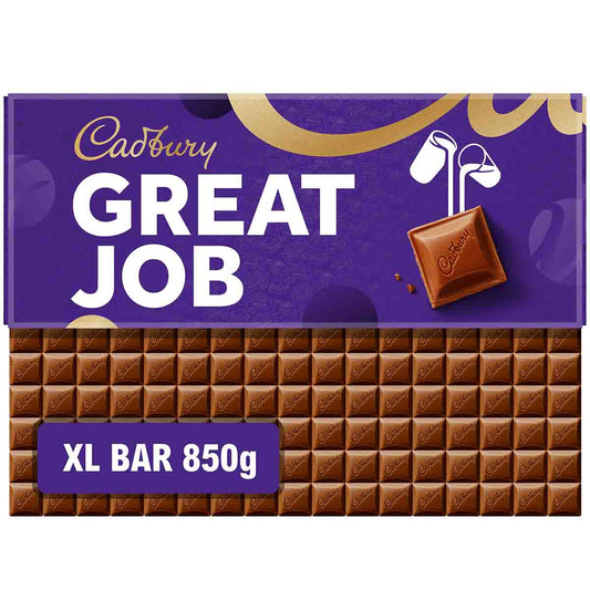 Cadbury Dairy Milk Great Job XL Chocolate Bar 850g