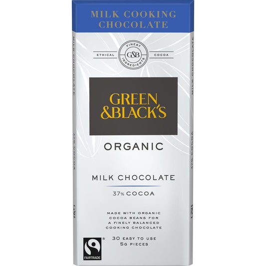 G&B Milk Cooking Chocolate Bar 150g - Chocolate Gifts Heaven
