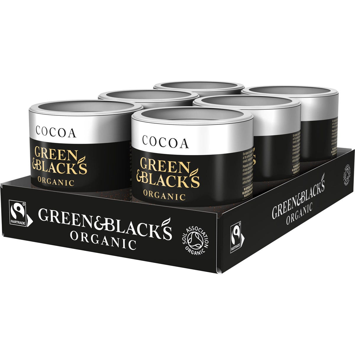 Green & Black's Chocolate Cocoa 125g (Box of 6) - Chocolate Gifts Heaven