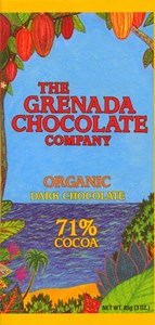 Grenada Chocolate Company, 71% dark chocolate bar - Chocolate Gifts Heaven