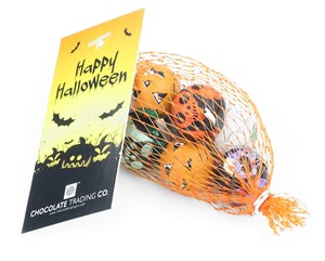 Branded net of halloween chocolate balls - Chocolate Gifts Heaven