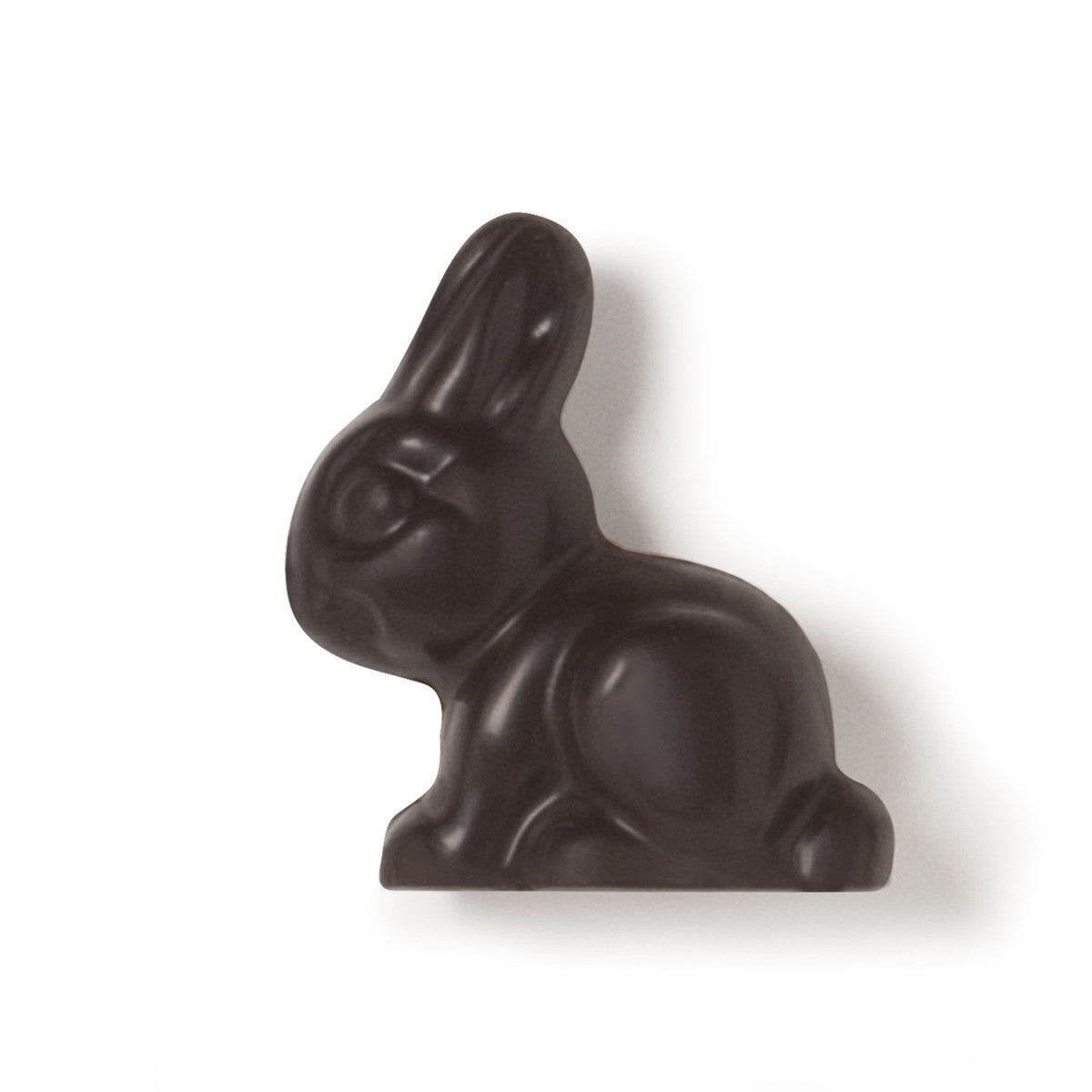 Easter chocolate, 1 filled chocolate bunny. High-end gourmet chocolate.