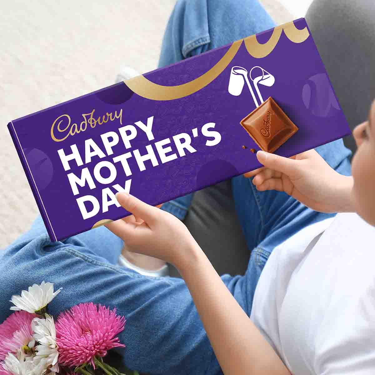 Cadbury Happy Mother's Day Dairy Milk XL Chocolate Bar 850g