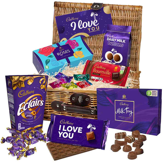Cadbury I Love You Chocolate Basket