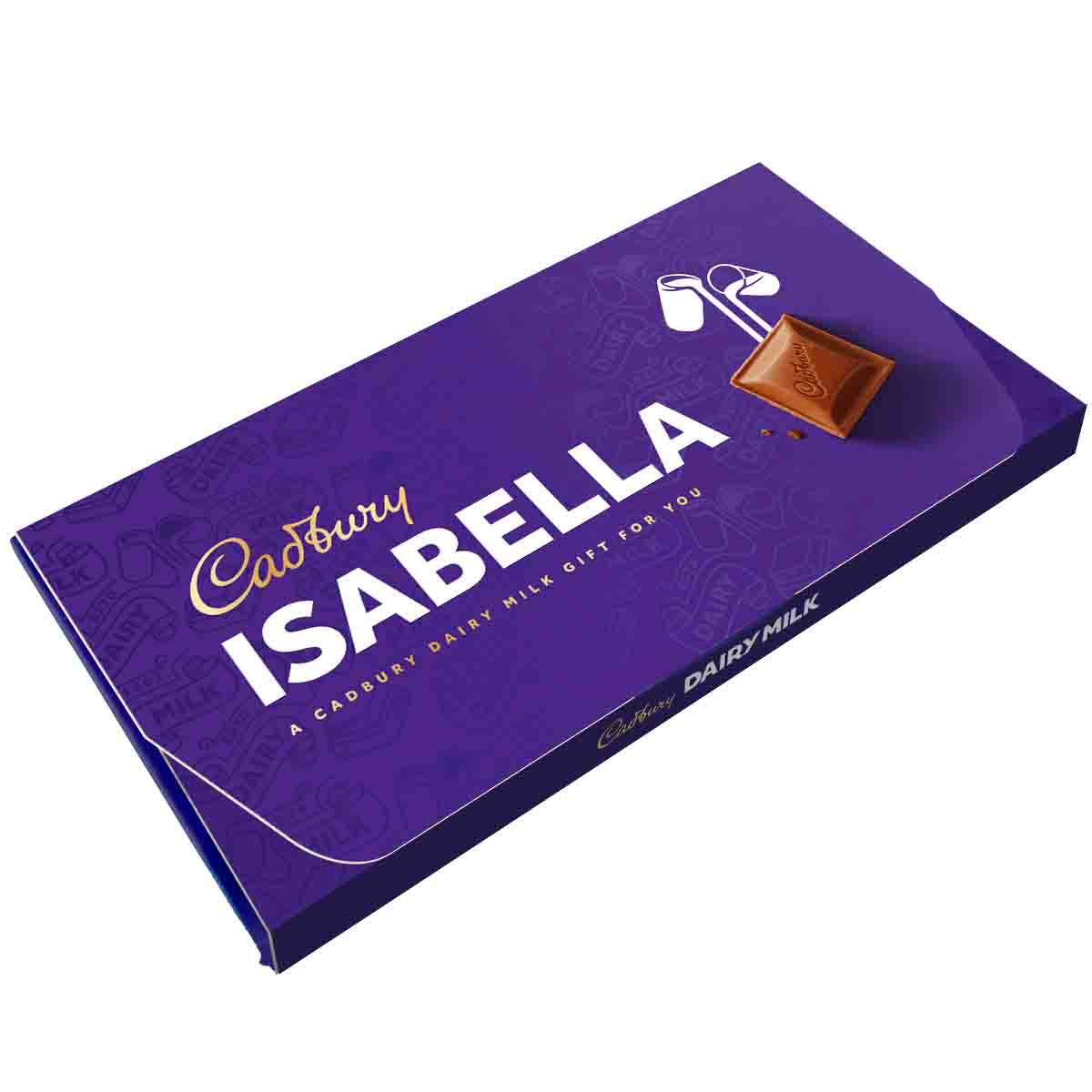 Cadbury Isabella Dairy Milk Chocolate Bar with Gift Envelope - Chocolate Gifts Heaven