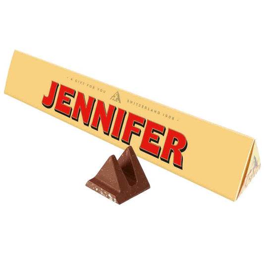 Toblerone Jennifer Chocolate Bar with Sleeve