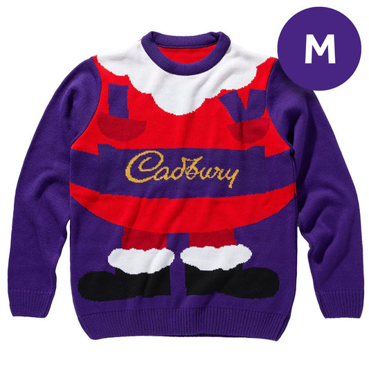 Cadbury Christmas Santa Jumper-MED - Chocolate Gifts Heaven