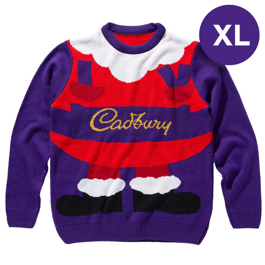 Cadbury Christmas Santa Jumper-XL - Chocolate Gifts Heaven