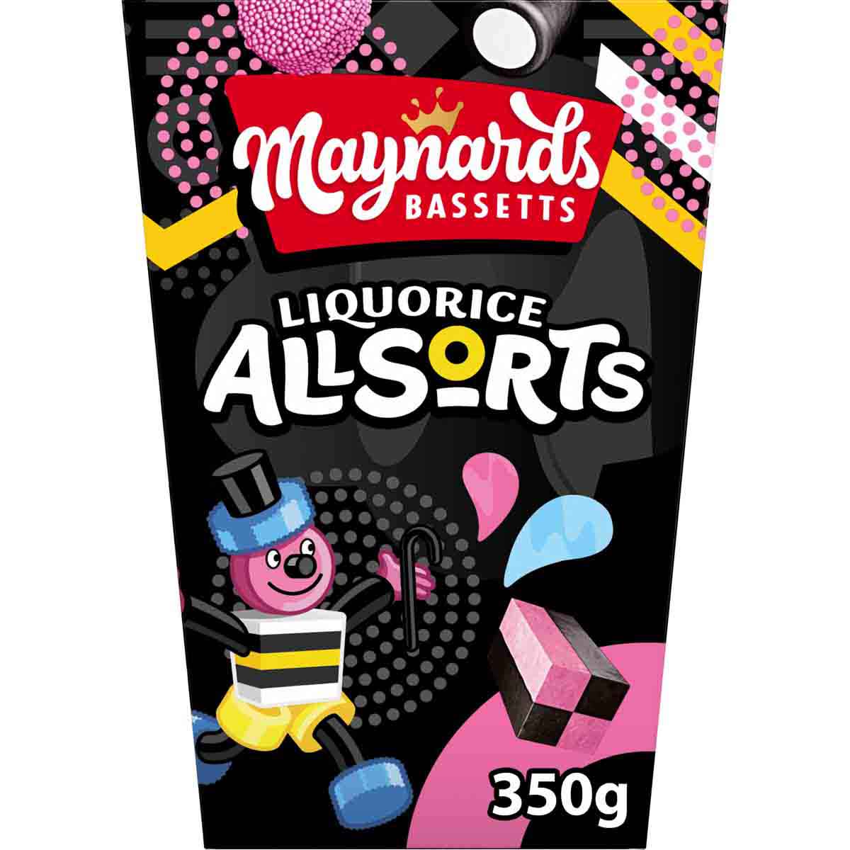 Maynards Bassetts Liquorice Allsorts Carton 350g