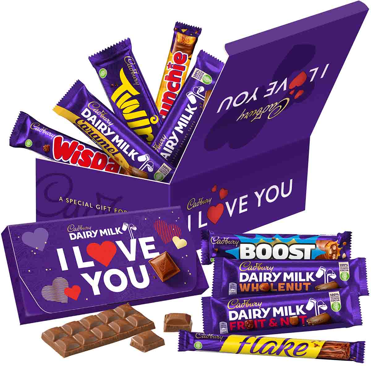 Cadbury I Love You Chocolate Treasure Box
