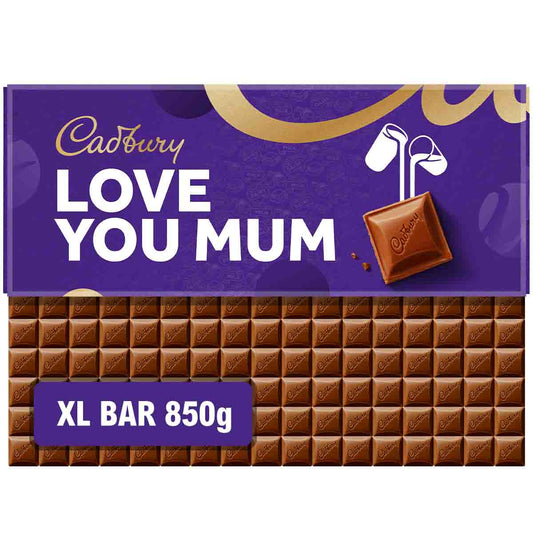 Cadbury Dairy Milk Love You Mum XL Chocolate Bar 850g