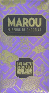Marou, Dak Lak, 70% dark chocolate bar - Chocolate Gifts Heaven