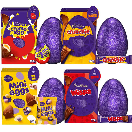 Cadbury Large Easter Eggs (Bundle of 4)