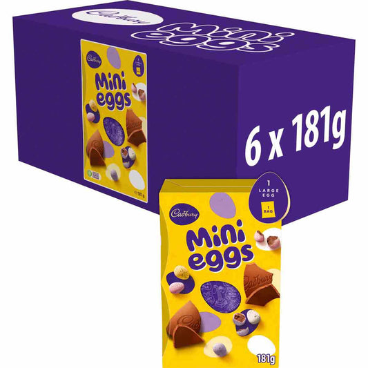 Cadbury Mini Eggs Easter Egg 181g (Box of 6)