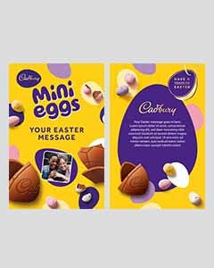 Mini Eggs Egg 181g with Sleeve L