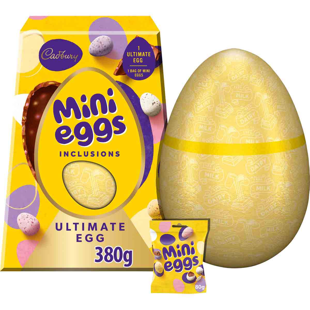 Cadbury Ultimate Mini Eggs Inclusion Easter Egg 380g - Chocolate Gifts Heaven