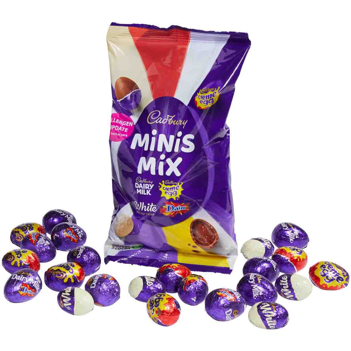 Cadbury Minis Mix Eggs Bag 238g - Chocolate Gifts Heaven