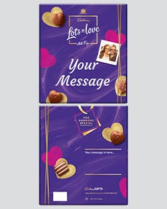 Milk Tray 312g with Love sleeve