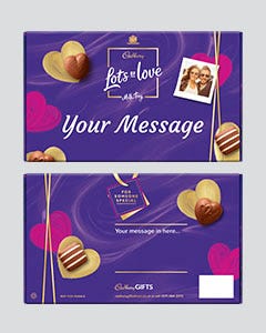 Milk Tray 78g with Love sleeve
