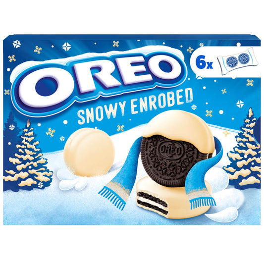 Oreo Snowy Enrobed Biscuits (246g) - Chocolate Gifts Heaven