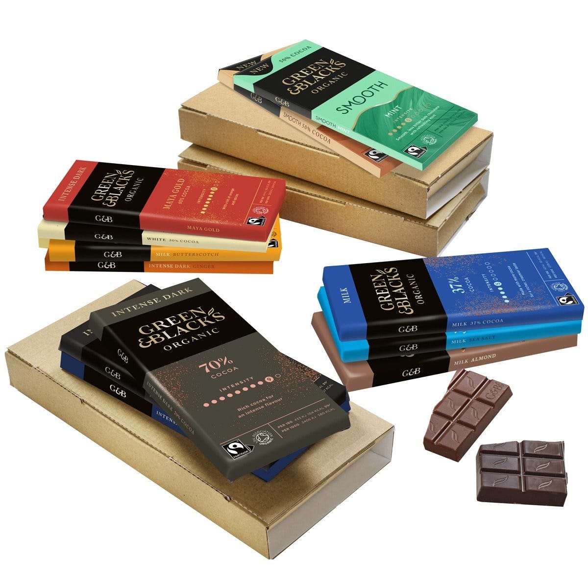 Green & Black's Organic Chocolate Club Subscription - Chocolate Gifts Heaven