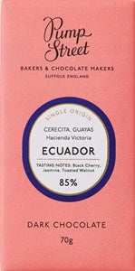 Pump Street, Ecuador, 85% Dark Chocolate Bar