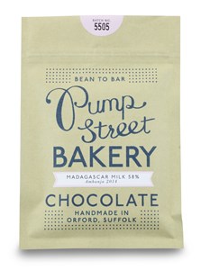 Pump Street Bakery, Madagascar 58% milk chocolate bar - Chocolate Gifts Heaven