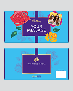 Cadbury Personalised Roses Box with Sleeve X Large