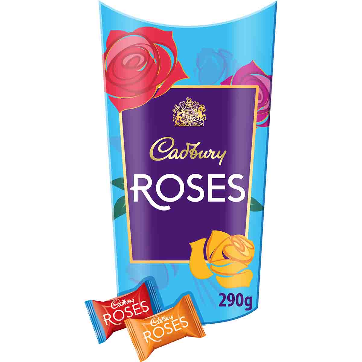 Cadbury Roses Chocolate Carton 290g - Chocolate Gifts Heaven
