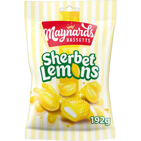 Maynards Bassett's Sherbet Lemons 192g (Box of 12)