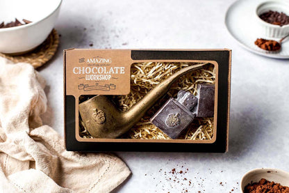 Chocolate Pipe & Lighter Smoker’s Gift Box