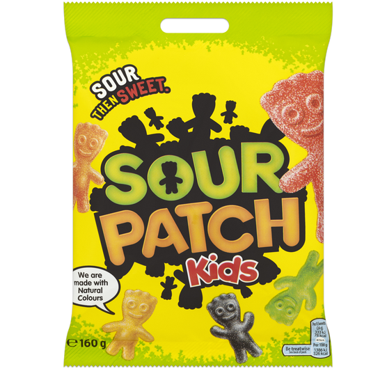 Sour Patch Kids 130g Sweet Bag (Box of 10)