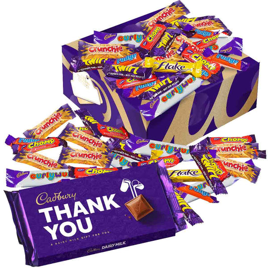 Cadbury Thank You Bonanza Chocolate Box - Chocolate Gifts Heaven