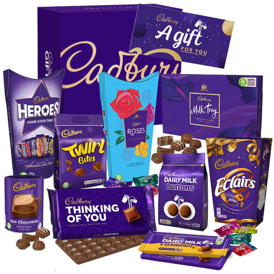 Cadbury Thinking Of You Chocolate Sharing Hamper - Chocolate Gifts Heaven