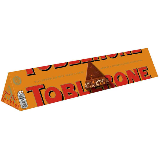 Toblerone Orange Twist Milk Chocolate Bar 360g - Chocolate Gifts Heaven
