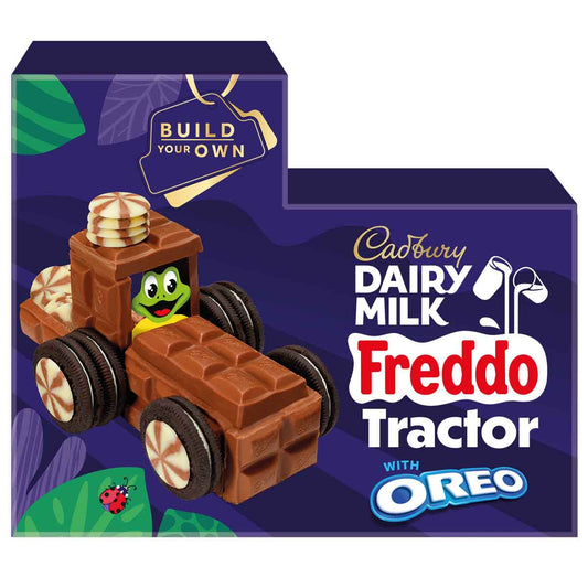 Cadbury Dairy Milk Freddo & Oreo Tractor Build Your Own Kit - Chocolate Gifts Heaven
