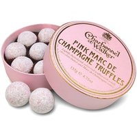 Charbonnel et Walker Pink Marc de Champagne truffles - 135g box - Chocolate Gifts Heaven