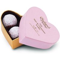 Charbonnel et Walker, Pink heart, Marc de Champagne truffles - Chocolate Gifts Heaven